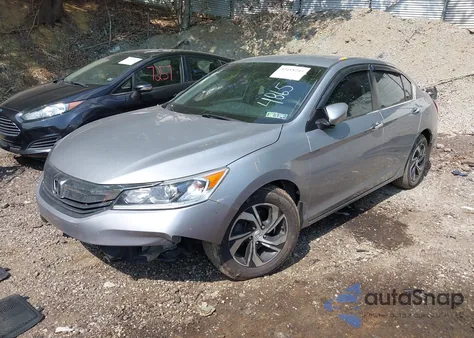 2017 Honda Accord Lx из США, поврежденный, VIN 1HGCR2F30HA284365